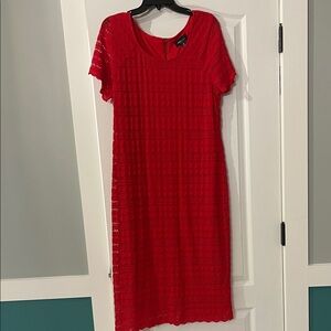 Studio Vibrant Red Midi Dress
